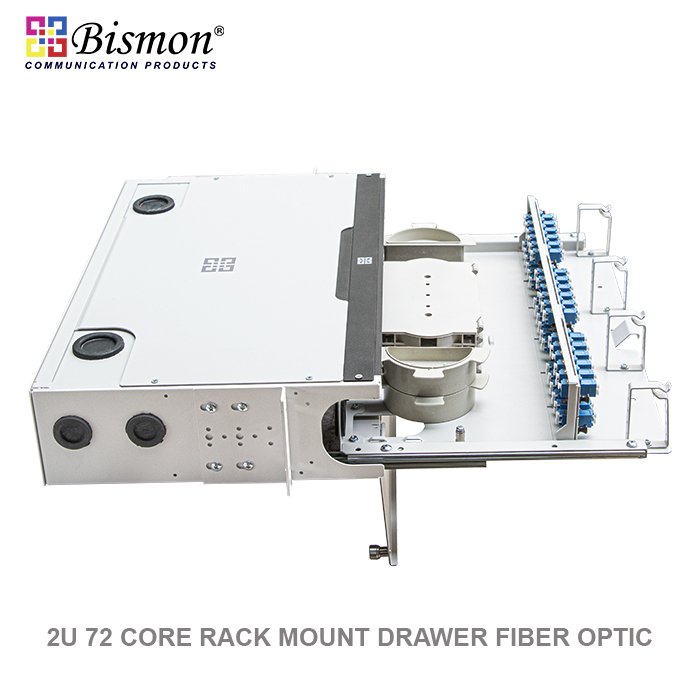 72 Core 2U Rack mount drawer fiber optic (ST/SC/FC/LC) (กล่องเปล่า)